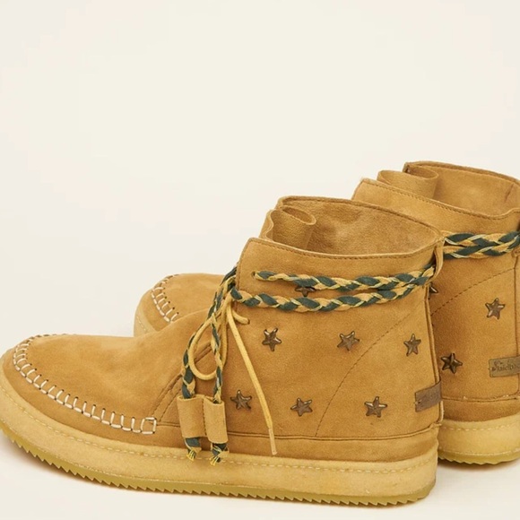 Free People x Laidback London Argo Stars Lave Up Boots Size 38 EU / 7 US - Picture 6 of 14